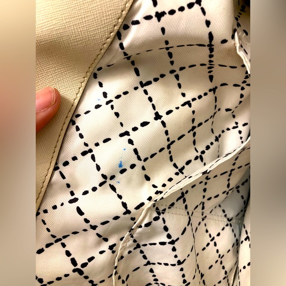 Kate Spade Cove Street Airel Colorblock Cow Leather Tote, Pebble/black - Picture 12 of 16